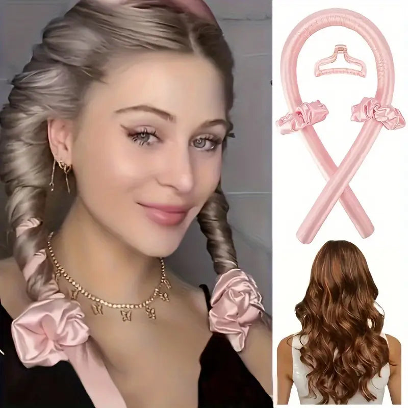 Pack de Rizadores de Cabello sin Calor con Accesorios